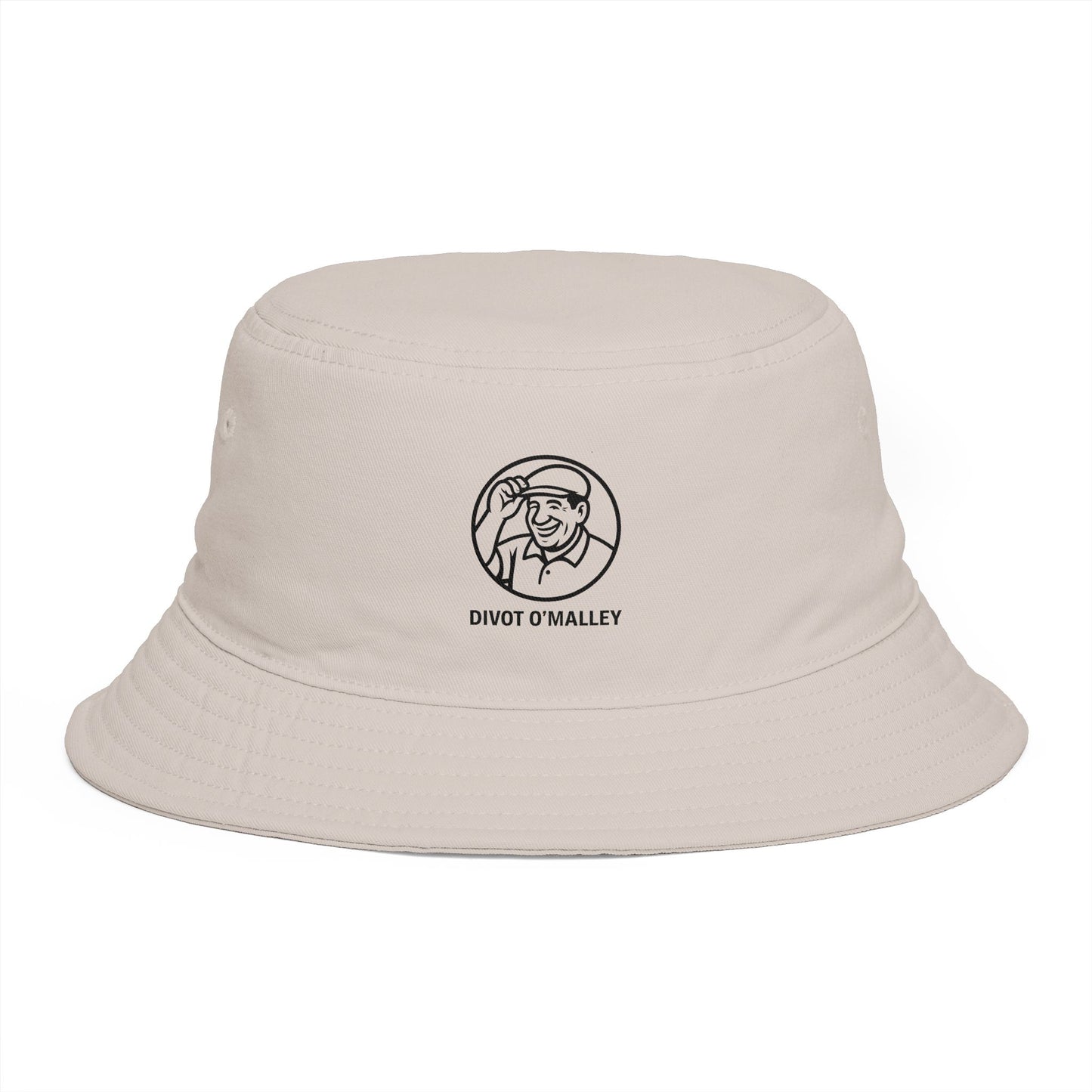 Divot O'Malley Golf Bucket Hat — Vintage Golfer Logo