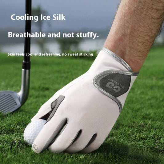 Summer Ice‑Silk Golf Glove — Unisex