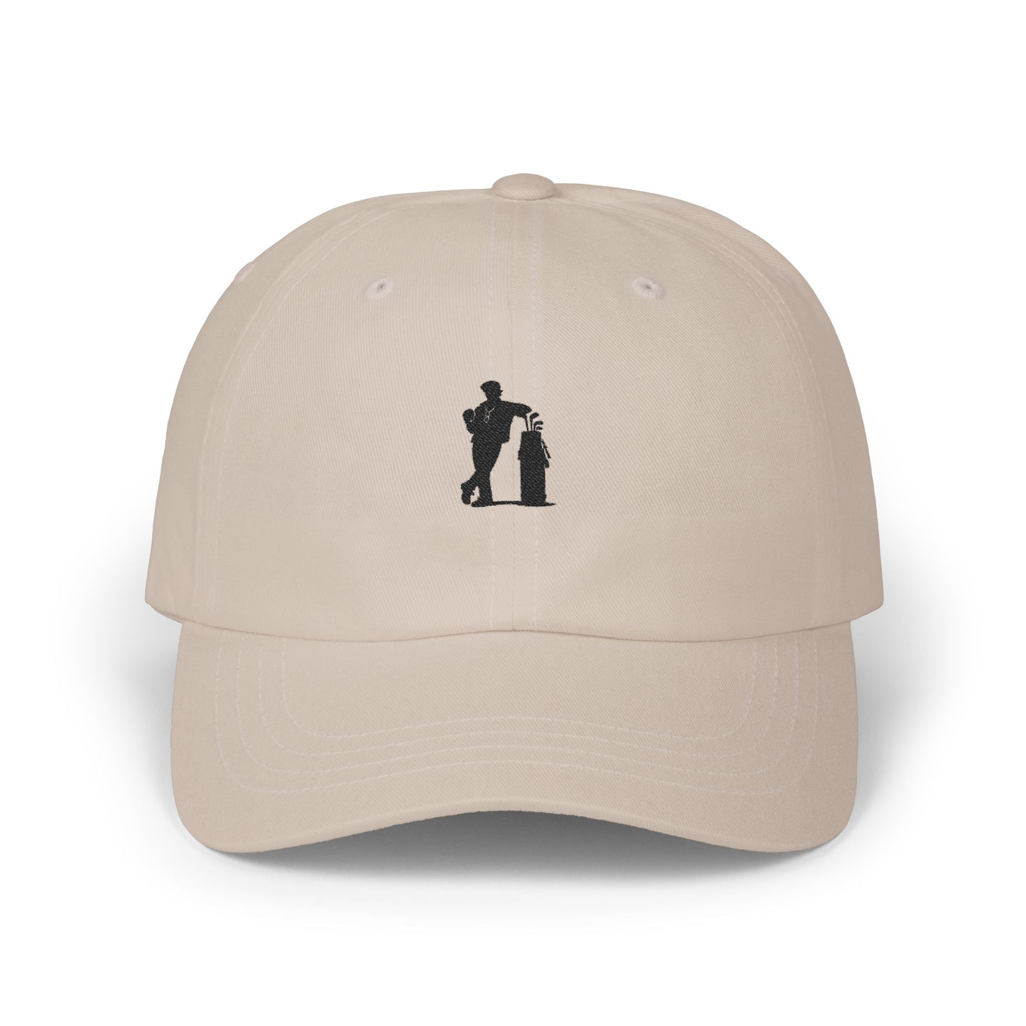 Bags Murphy Dad Cap — Soft Cotton, Embroidered Golfer Logo