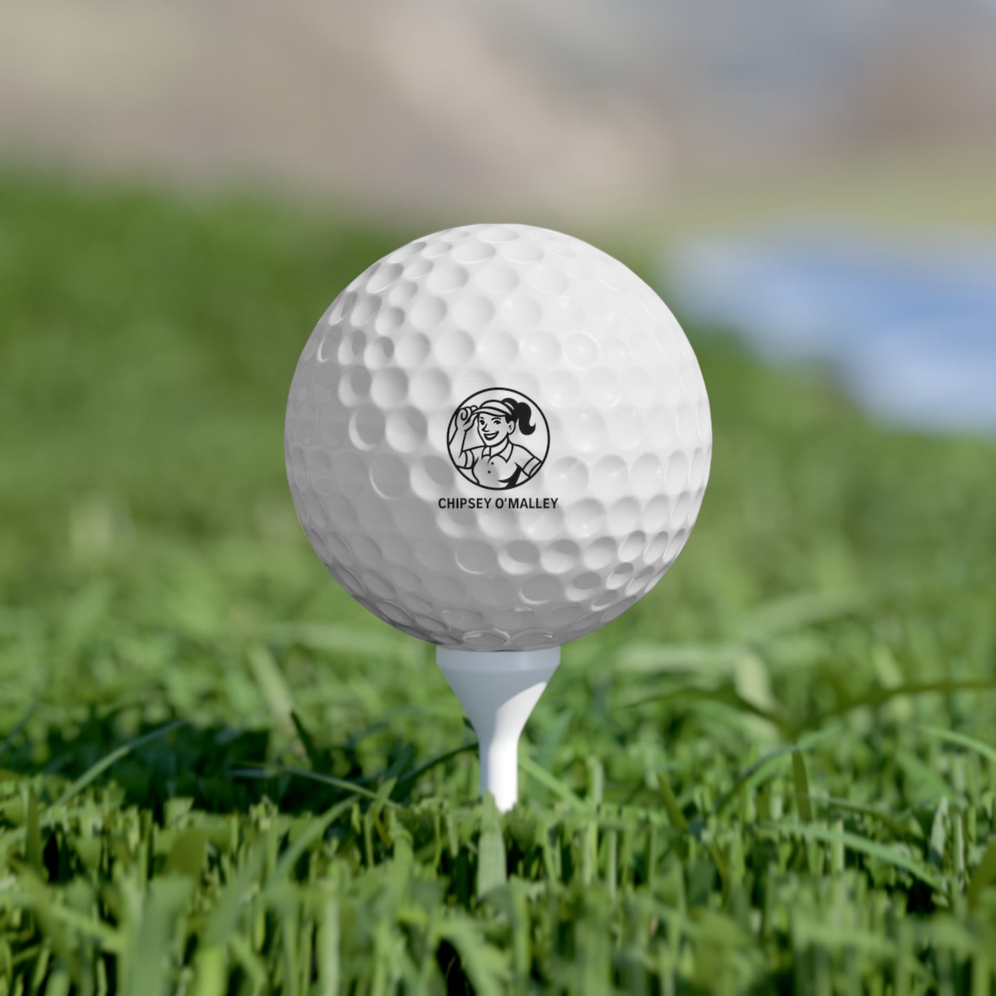 Tee‑Toxicated “Chipsey Edition” Golf Balls – 6pc Surlyn Performance Set