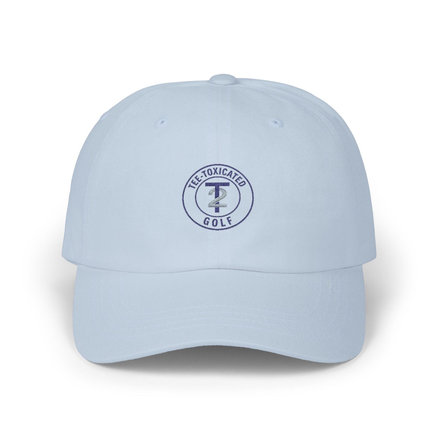Classic Cotton Dad Cap — “Tee‑Toxicated” Embroidered Logo