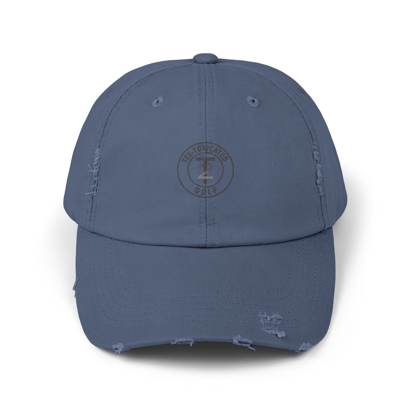 Copy of Distressed Golf Cap — "Tee-Toxicated Lifestyle" Embroidered Dad Hat