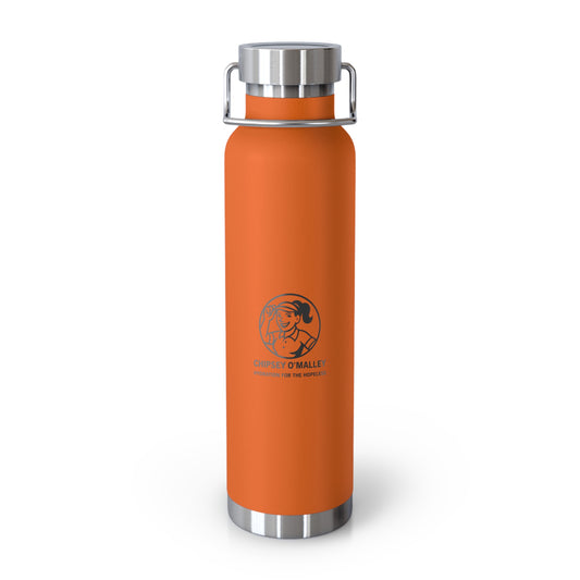 Chipsey O’Malley Insulated Bottle — 22oz Stainless Steel | On‑Course & Everyday Hydration