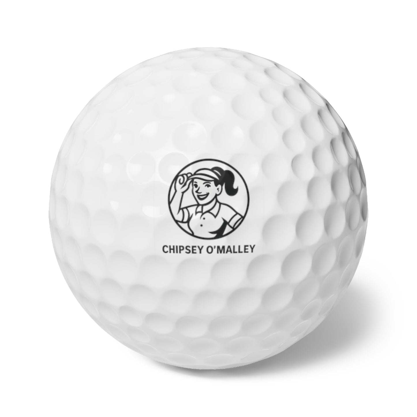 Tee‑Toxicated “Chipsey Edition” Golf Balls – 6pc Surlyn Performance Set