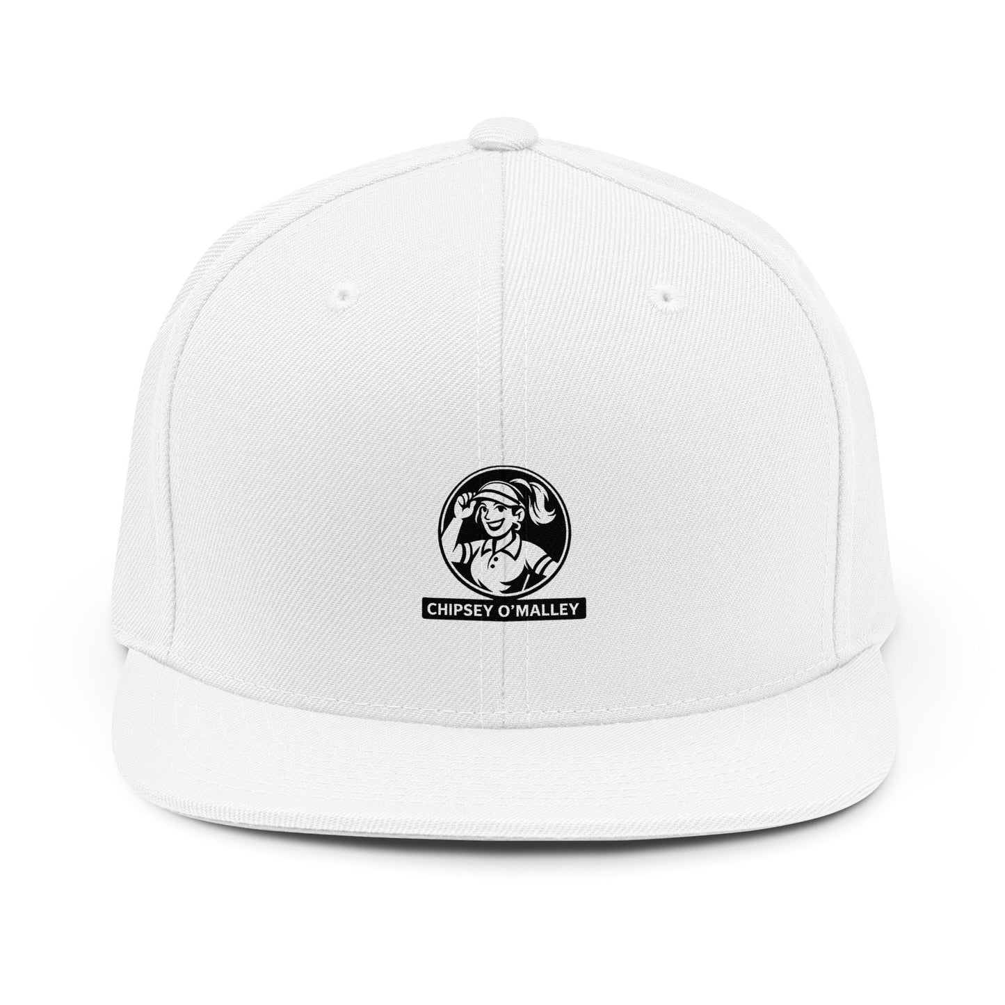 Snapback Hat — Vintage Sailor Logo 'Chipsev O'Malley' Embroidered Cap
