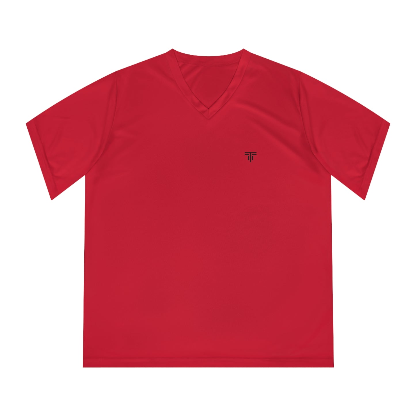 Women’s V‑Neck Performance Tee — Lightweight, UPF 40+, Left‑Chest Emblem