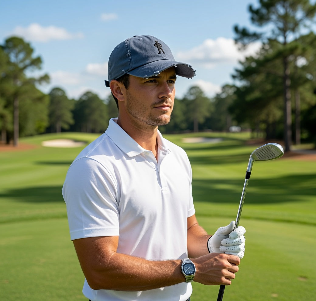 Tee‑Toxicated Character Silhouette Cap — Divot O’Malley