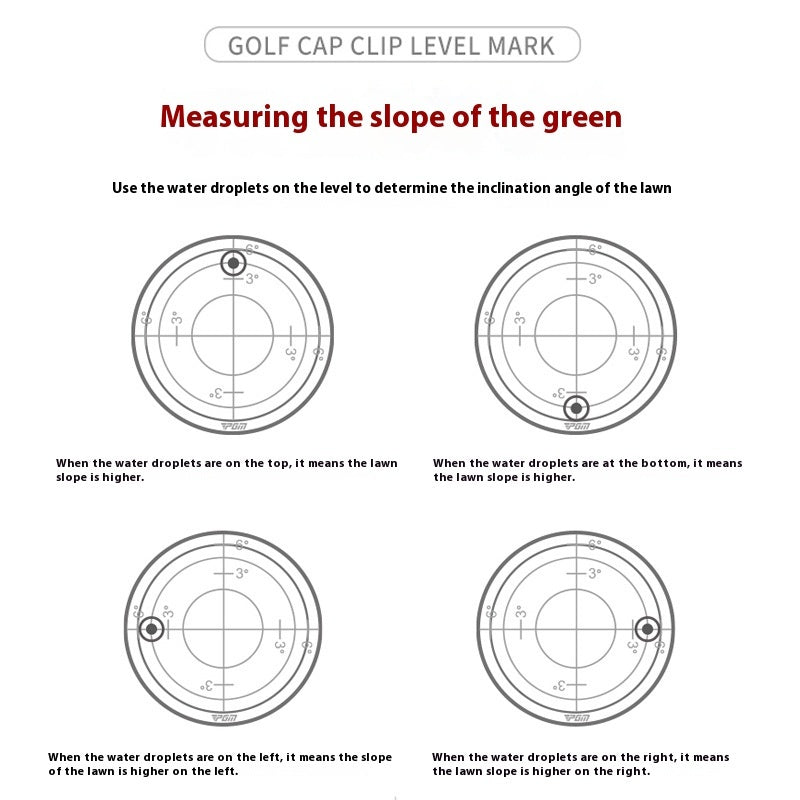 Magnetic Hat Clip Golf Ball Marker – Rust‑Free Design